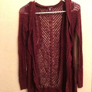 Maroon Cardigan